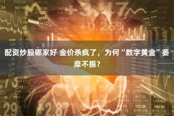 配资炒股哪家好 金价杀疯了，为何“数字黄金”萎靡不振？