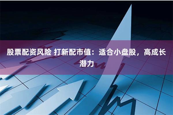 股票配资风险 打新配市值：适合小盘股，高成长潜力