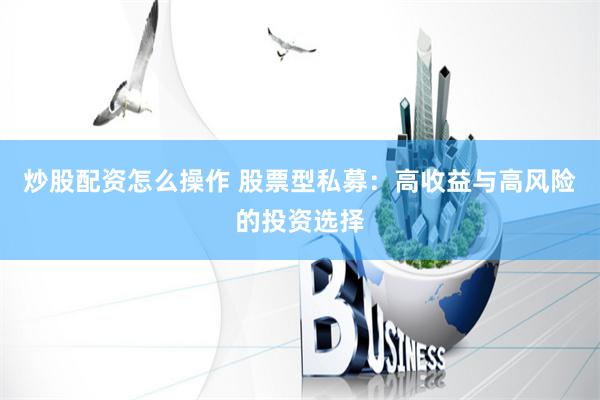 炒股配资怎么操作 股票型私募：高收益与高风险的投资选择