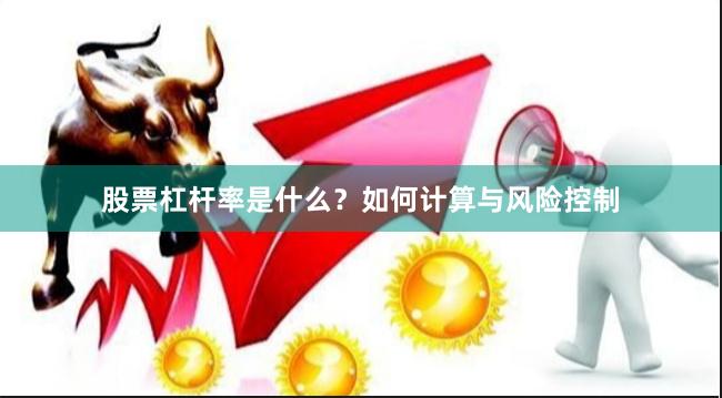 股票杠杆率是什么？如何计算与风险控制